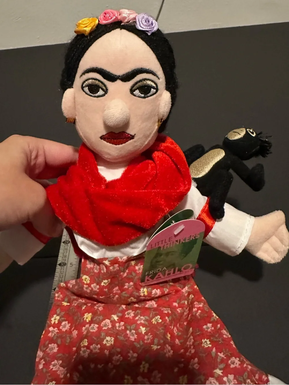 Little Thinkers Frida Kahlo Doll With Tags Philososophers Guild